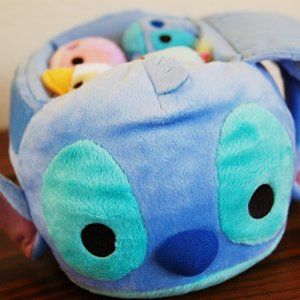 🎆 2025 SALE - NWT US Disney Store Lilo & Stitch Tsum Tsum Carrier Bag Set